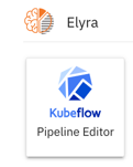 Kubeflow Pipelines editor tile in the JupyterLab launcher