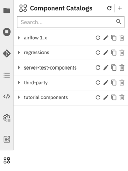 Pipeline components UI