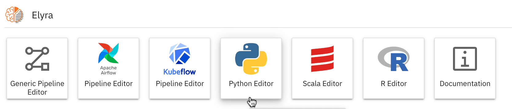 Open Python Editor