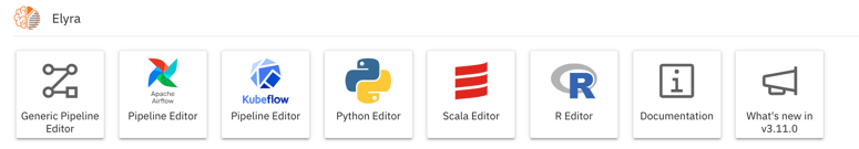 Look up Elyra version in JupyterLab launcher