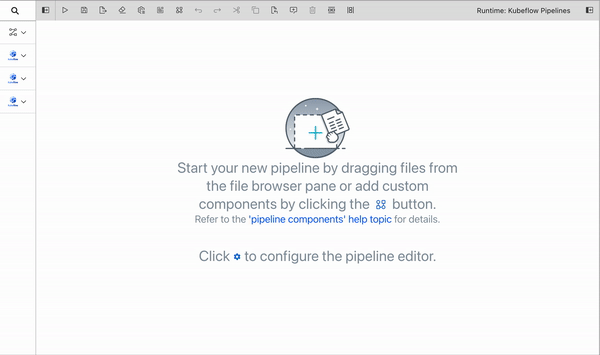 Open the pipeline parameters panel