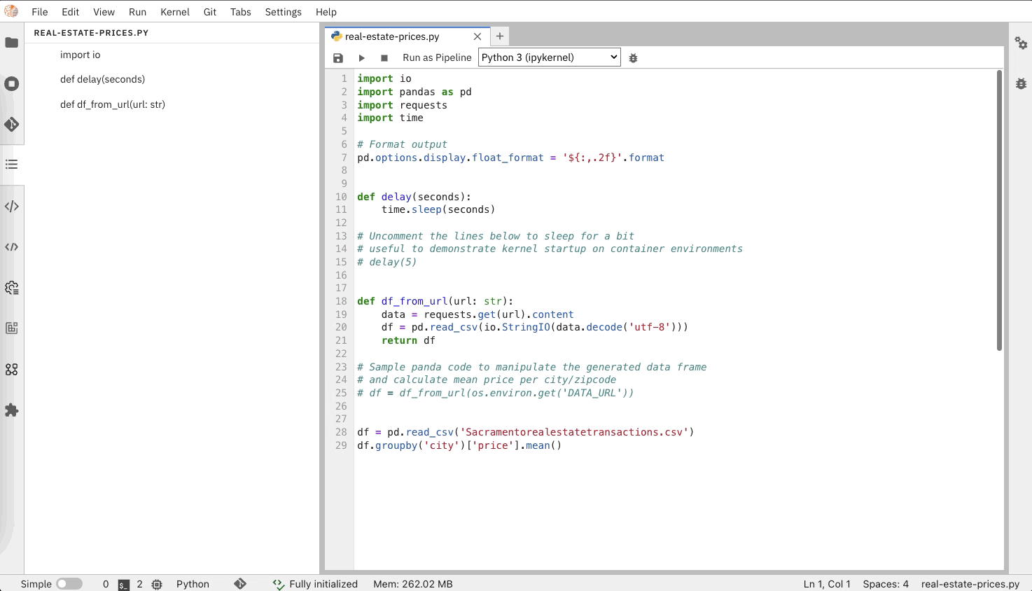 Enhanced Python Support